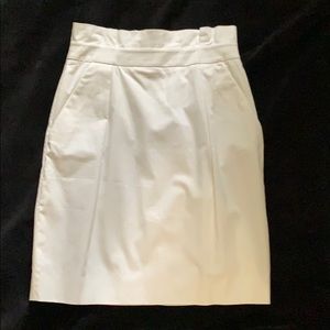 Kate Spade Skirt The Rules white skirt sz 2
